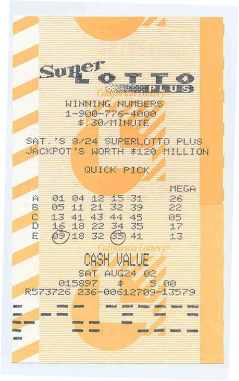 Note: Lottery Post maintains one of the most accurate and dependable lottery results databases available, but errors can occur. . Calottery super lotto past winning numbers